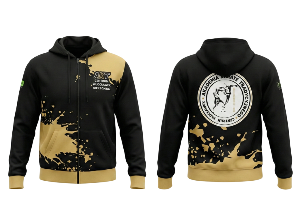 bluza rozpinana z kapturem męska