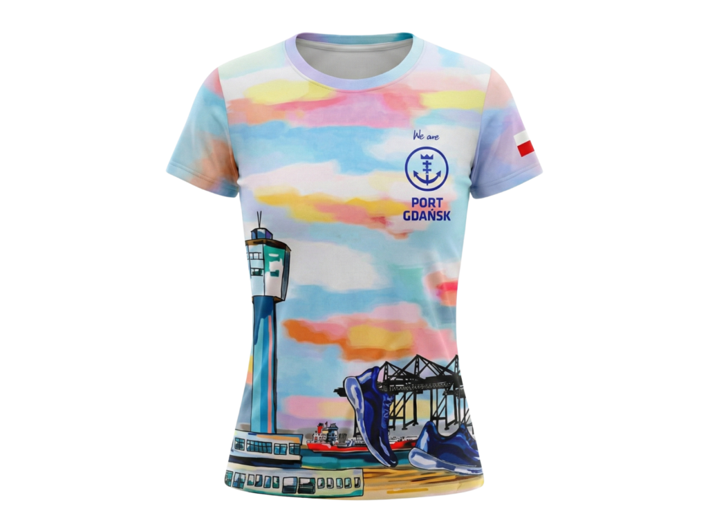 koszulka damska prosta